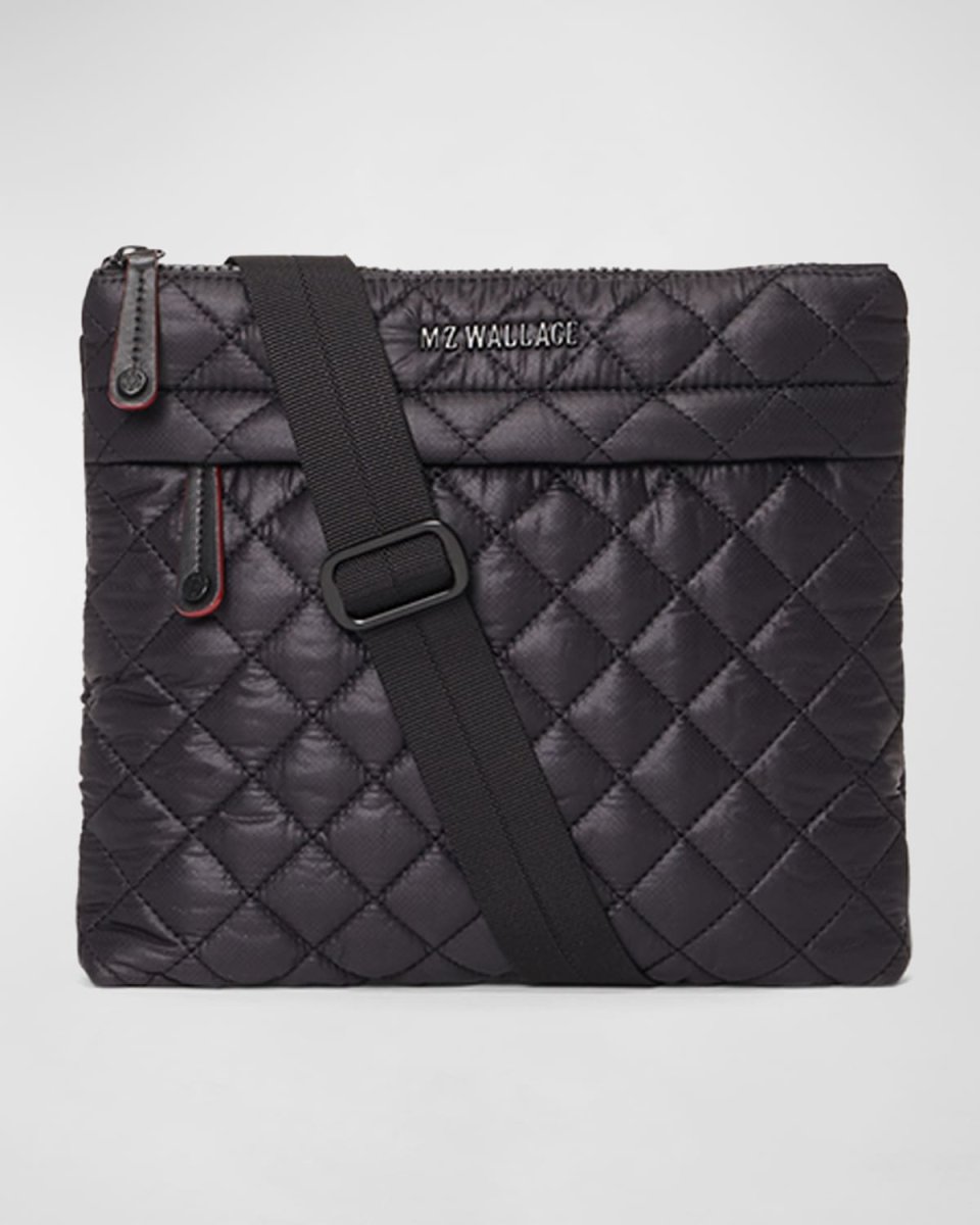 Metro Quilted Flat Crossbody Bag